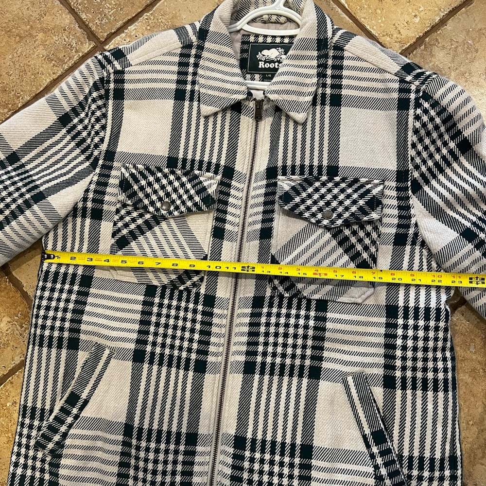 Roots Men's Classic Plaid Shirt Jacket - Picture 3 of 7